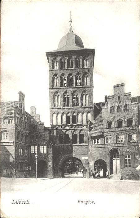 Luebeck Burgtor