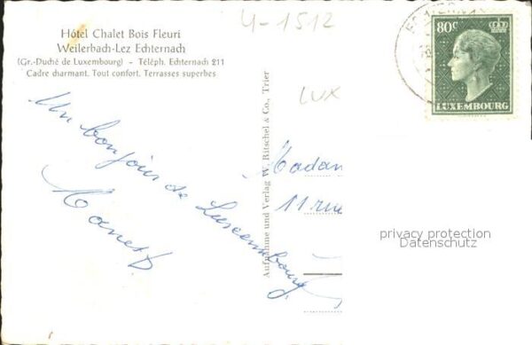 Weilerbach Luxemburg Hotel Chalet Bois Fleuri – Bild 2