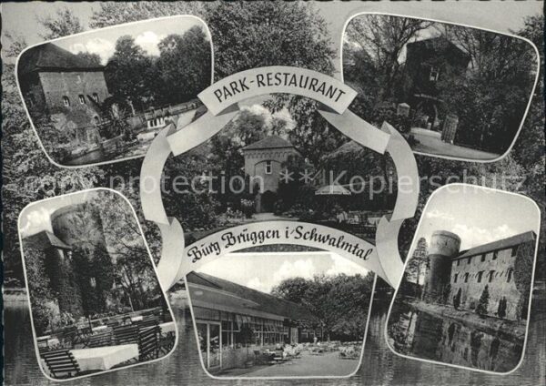 Amern Park Restaurant Burg Brüggen Ruine Auss