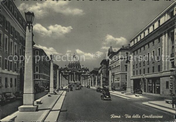 Roma Rom Via della Conciliazione