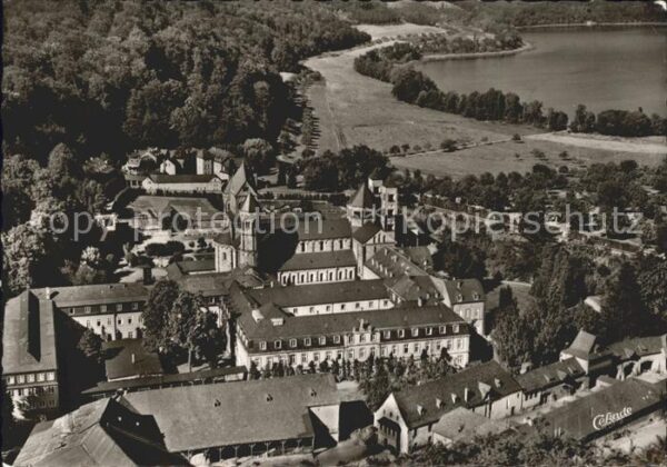 Maria Laach Glees Kloster Fliegeraufnahme