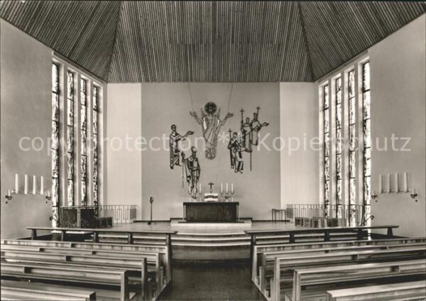 Clausthal-Zellerfeld Inneres der Pfarrkirche St Nikolaus