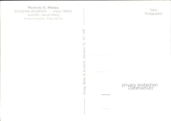 Clausthal-Zellerfeld Inneres der Pfarrkirche St Nikolaus – Bild 2