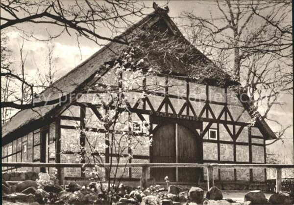 Wilsede Lueneburger Heide Heidemuseum Naturschutzpark Lüneburger