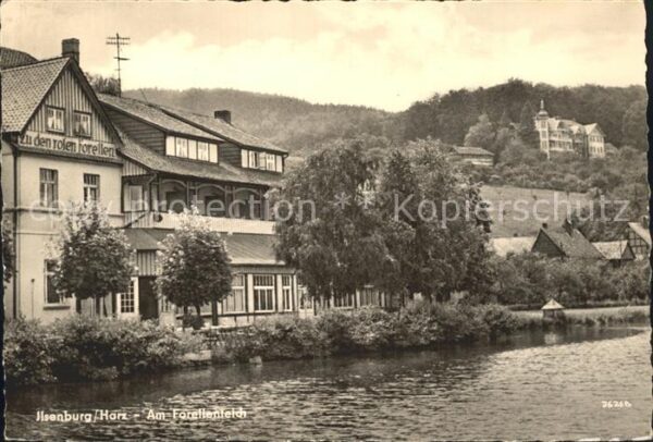 Ilsenburg Harz Forellenteich Gaststätte