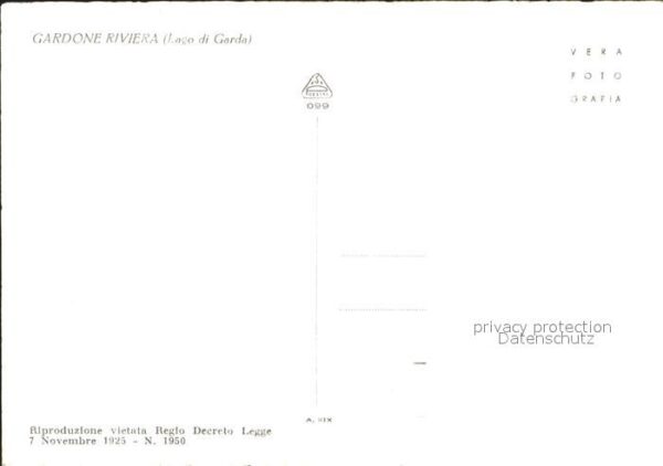 Gardone Garda Panorama Uferstrasse – Bild 2
