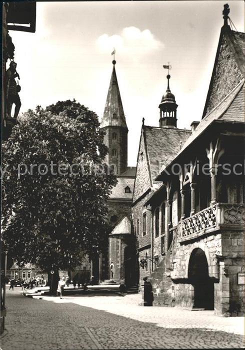 Goslar Ältester Teil des Rathauses Marktkirche