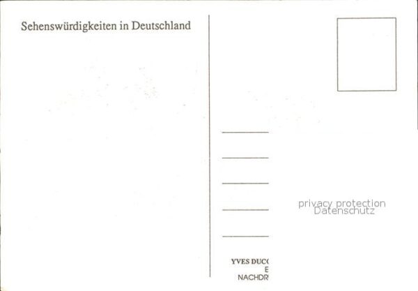 Wasserburg Inn Partie am Inn Künstlerkarte Yves Ducour – Bild 2