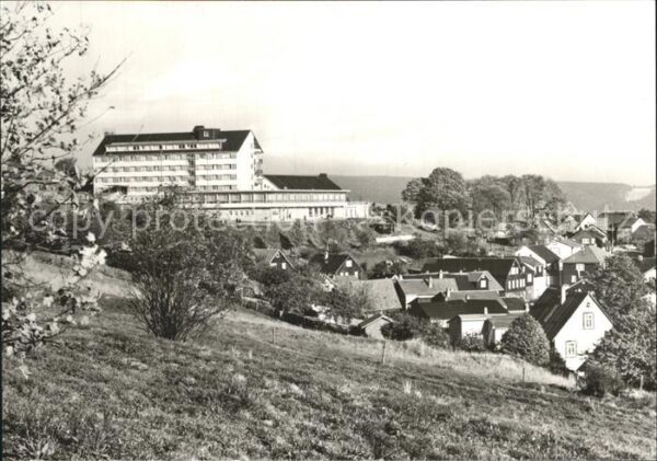 Schnett Blick zum FDGB Erholungsheim Kaluga