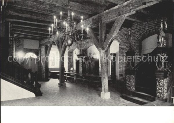 Lueneburg Spätgotische Diele Lüneburger Kronenbra