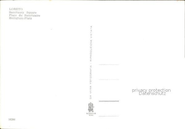 Loreto Ancona Piazza del Santuario – Bild 2