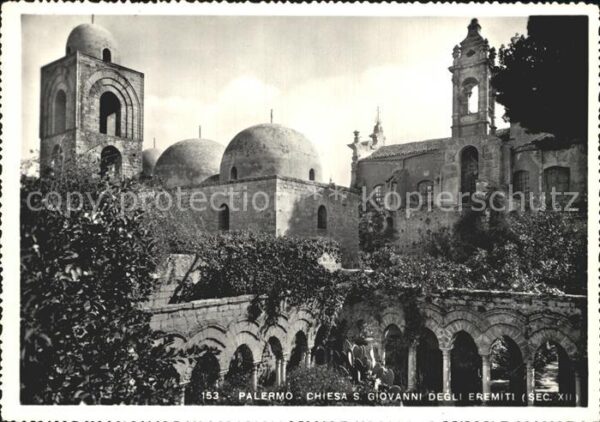 Palermo Sicilia Chiesa San Giovanni degli Eremiti Kirch