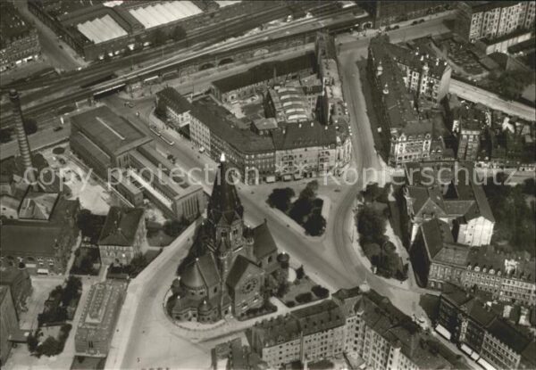 Dresden Wettiner Platz Fliegeraufnahme
