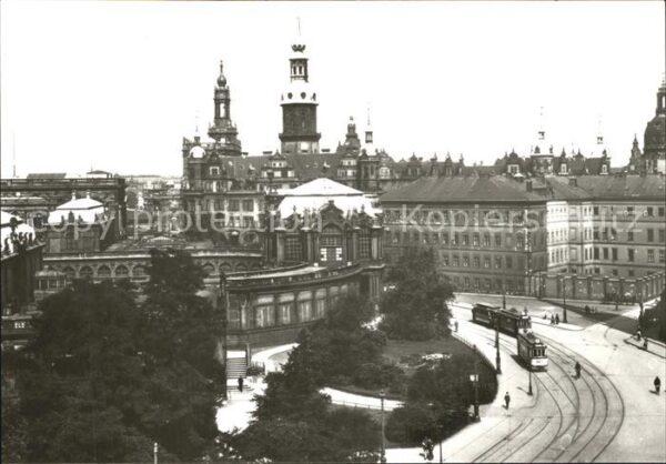 Dresden Sophienstrasse Zwinger Schloss Taschenb