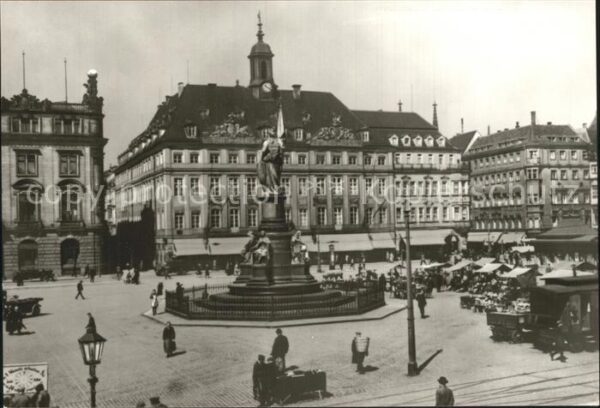 Dresden Altmarkt Altes Rathaus Löwenapotheke Ge