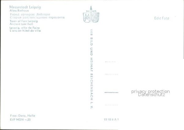 Leipzig Altes Rathaus Messestadt – Bild 2