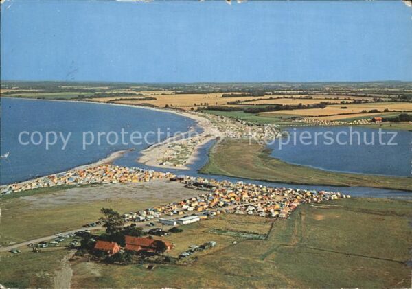Hohwacht Ostseebad Campingplatz Tivoli Fliegeraufnahme