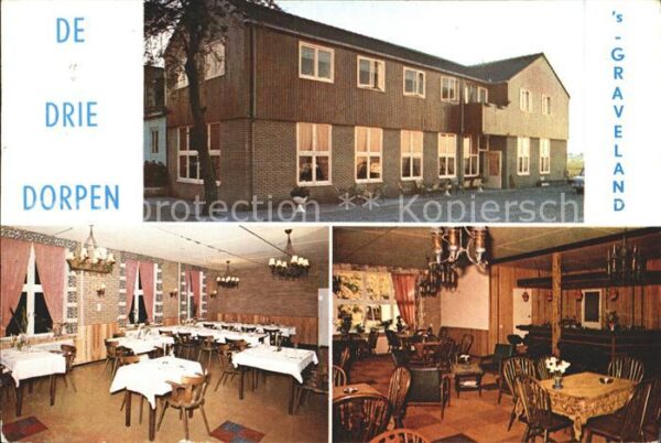 s Graveland Hotel Cafe Restaurant De Drie Dorpen