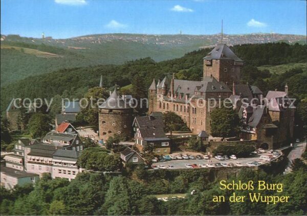 Burg Wupper Schloss Wahrzeichen des Bergischen Land