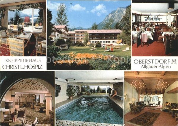 Oberstdorf Kneippkurhaus Christl. Hospiz Restauran