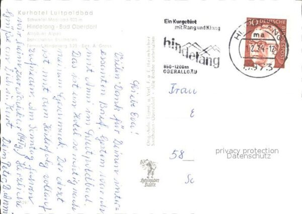 Bad Oberdorf Kurhotel Luitpoldbad Aufenthaltsraum Sc – Bild 2