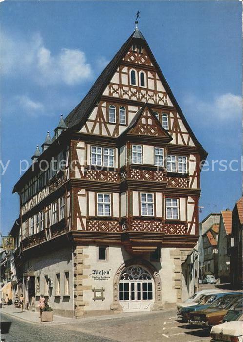 Miltenberg Main Hotel Riesen Ältestes Gasthaus Deutschl