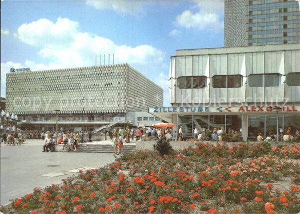 Berlin Alexanderplatz Hauptstadt der DDR