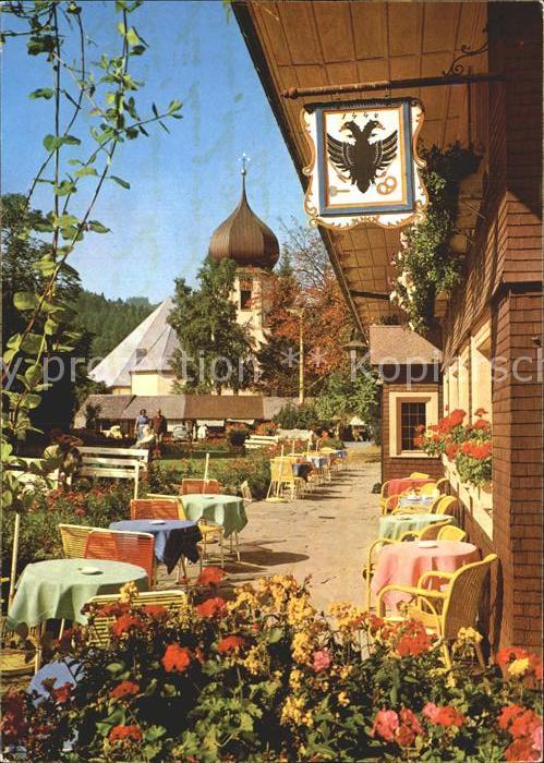 Hinterzarten Hotel Restaurant Adler Terrasse Pfarrki