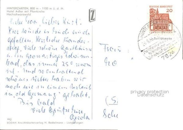 Hinterzarten Hotel Restaurant Adler Terrasse Pfarrki – Bild 2