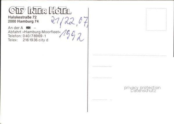 Moorfleet City Interhotel – Bild 2