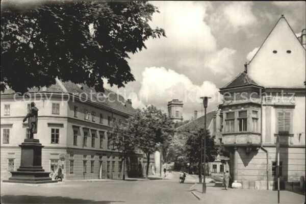 Gyor Kisfaludy Karolys Denkmal Altabak Haus