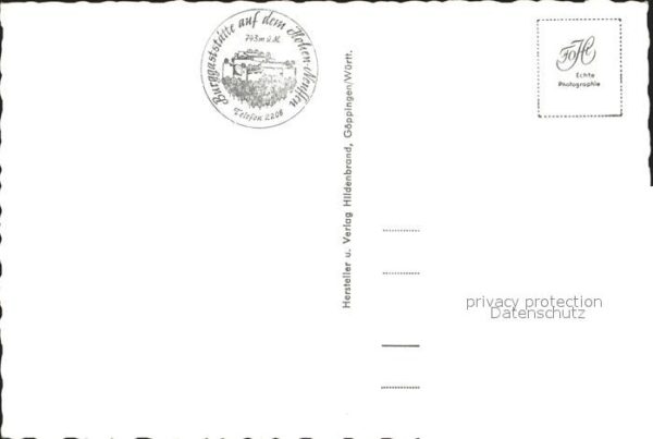 Neuffen Burg Hohenneuffen Schwäbische Alb – Bild 2