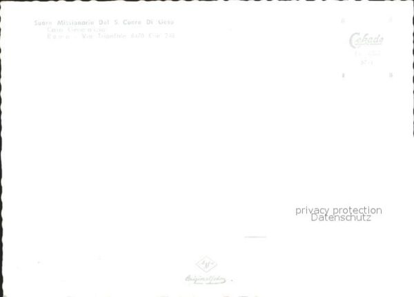 Roma Rom Suore Missionarie Del S Cuore Di Gesu C – Bild 2