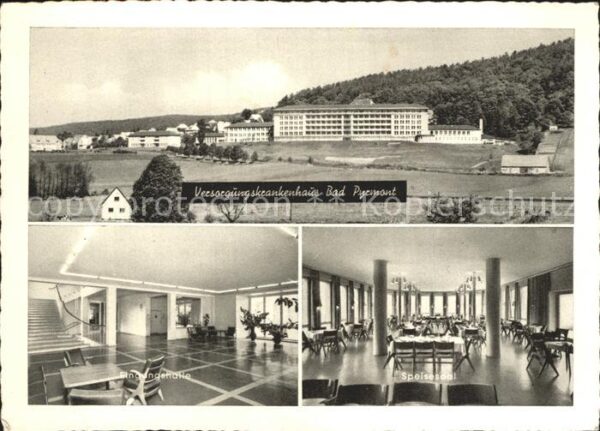 Bad Pyrmont Versorgungskrankenhaus Eingangshalle Sp