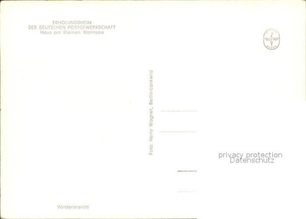 Wannsee Haus am Kleinen Wannsee Schulungsheim E – Bild 2