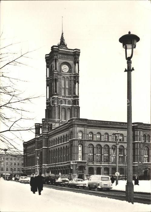 Berlin Rathaus Hauptstadt der DDR