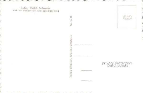 Eutin Fliegeraufnahme Badeanstalt und Seescha – Bild 2