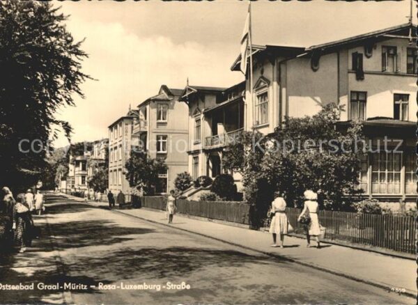 Graal-Mueritz Ostseebad Rosa Luxemburg Strasse