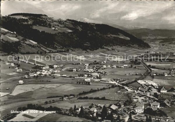 Lungau Unternberg Fliegeraufnahme