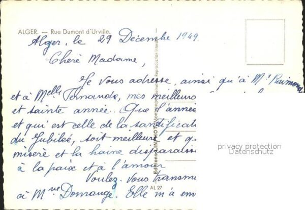 Alger Algerien Rue Dumont d`Urville – Bild 2