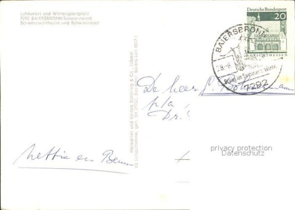 Baiersbronn Schwarzwald Fliegeraufnahme – Bild 2