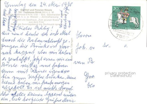 Todtmoos Gasthaus Pension Rössle – Bild 2