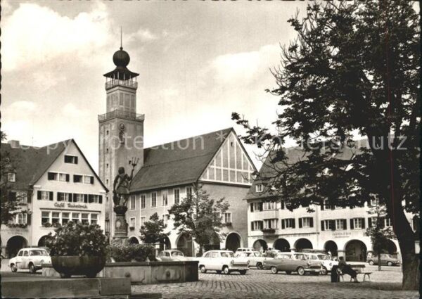 Freudenstadt Marktplatz Rathaus