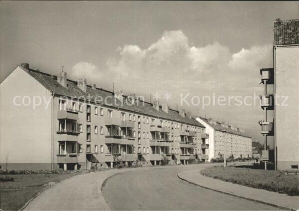Soemmerda AWG Neue Zeit Straße des Aufbaus