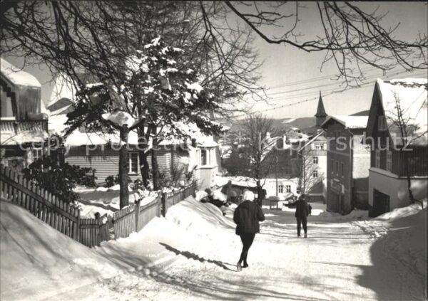 Karpacz Ortspartie im Winter