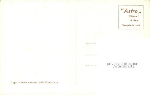 Capri Dalla terrazza della Funicolare – Bild 2