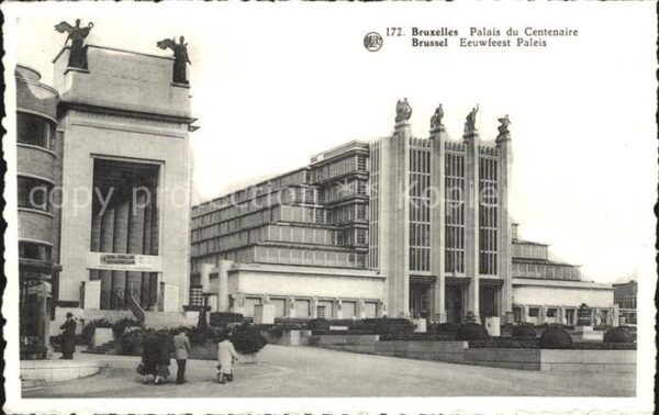 Bruxelles Bruessel Palais du Centenaire