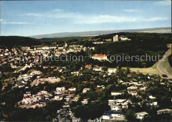 Koenigstein Taunus Fliegeraufnahme
