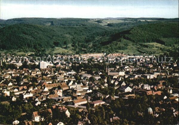 Lahr Schwarzwald Fliegeraufnahme