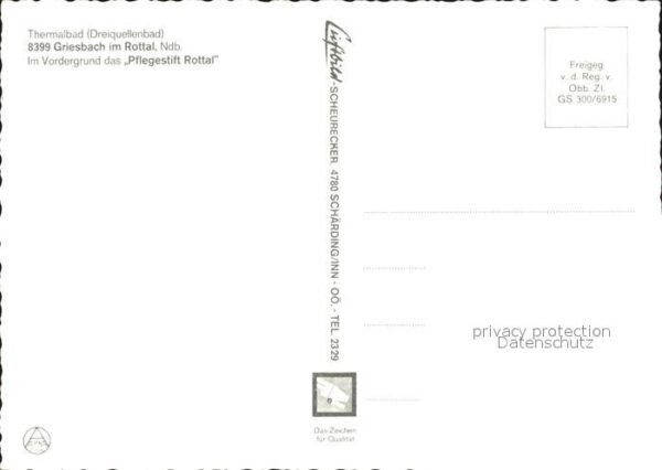 Griesbach Rottal Fliegeraufnahme mit Pflegestift Rottal – Bild 2